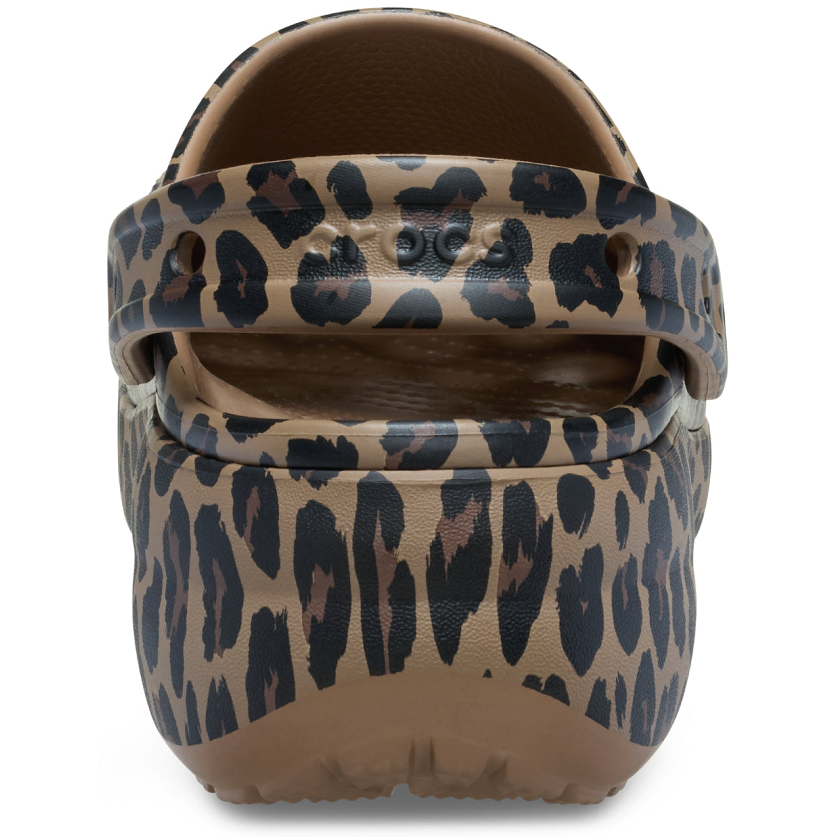 Cls Platform Animal Clog - Sepia/Leopard