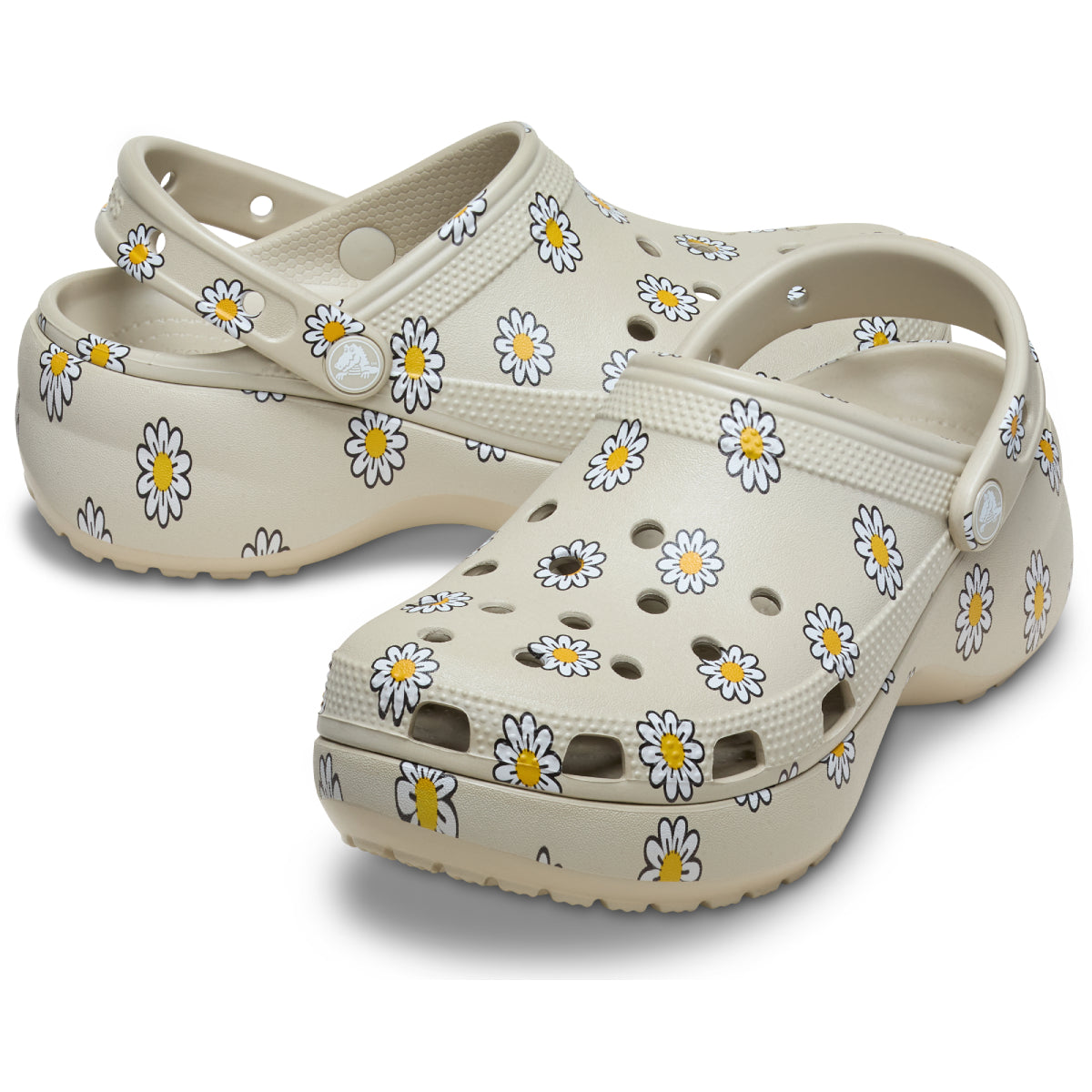Classic Platform Floral Clog - Meteor