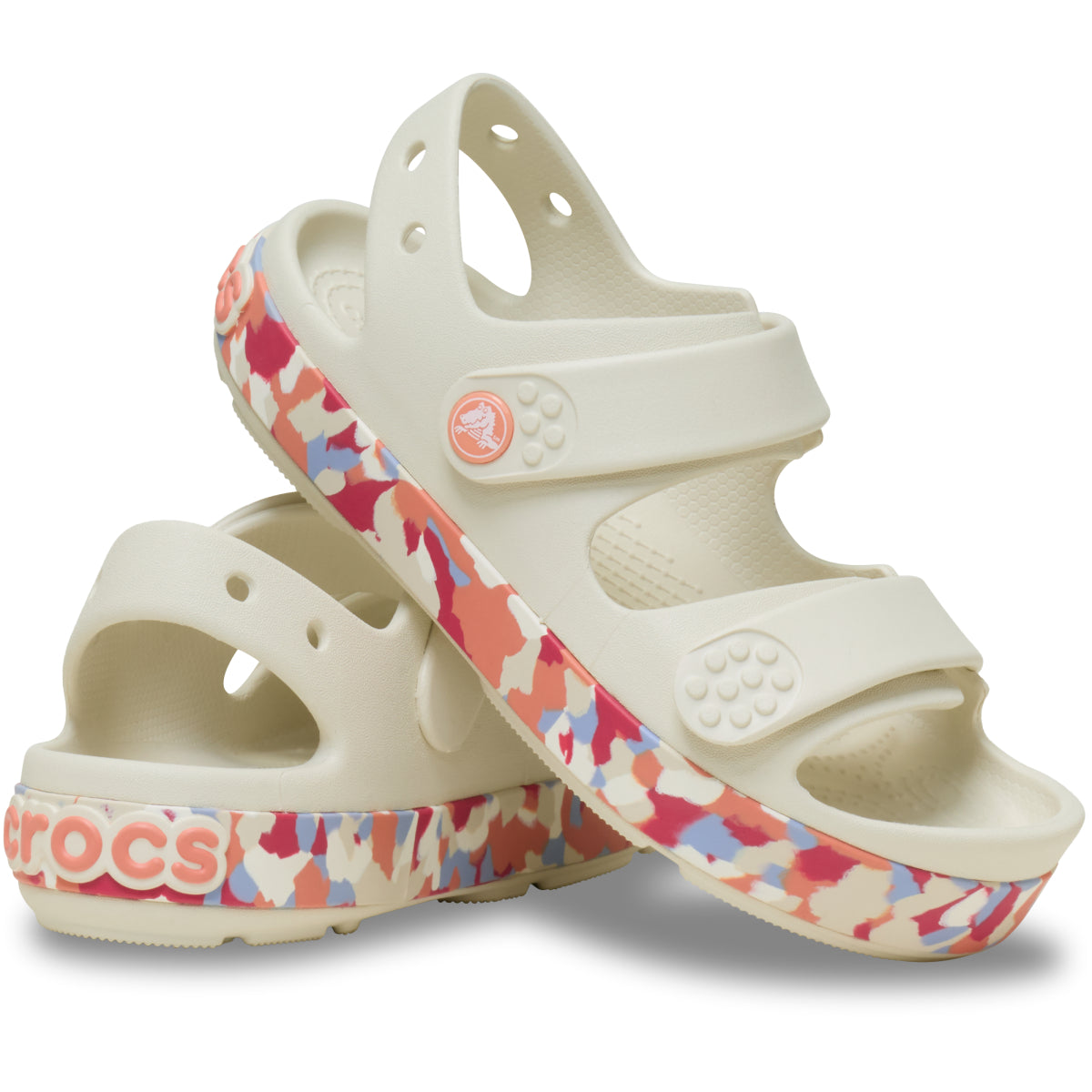 CrbndCruiserGlwConfettiBandSdK - Summit White/Guava