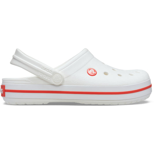 Crocband - White/Starfish
