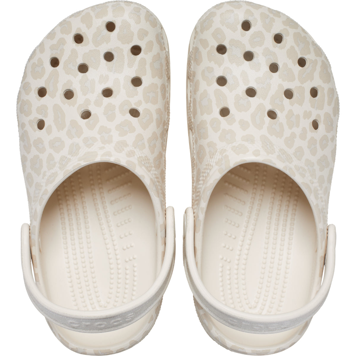 Classic Animal Glitter Clog K - Almond Tint/Leopard