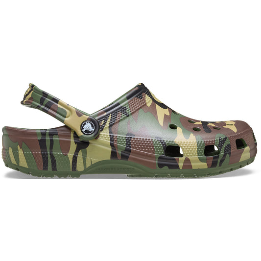 Classic Camouflage Clog - Asker Yeşili/Çok Renkli