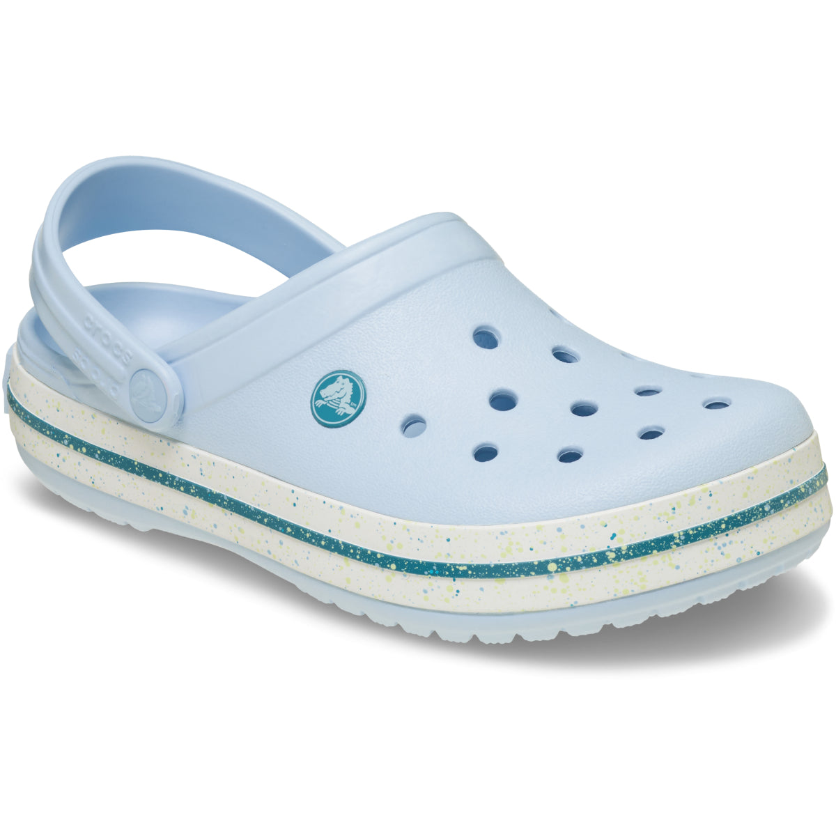 Crocband Speckled Band Clog - Blue Frost