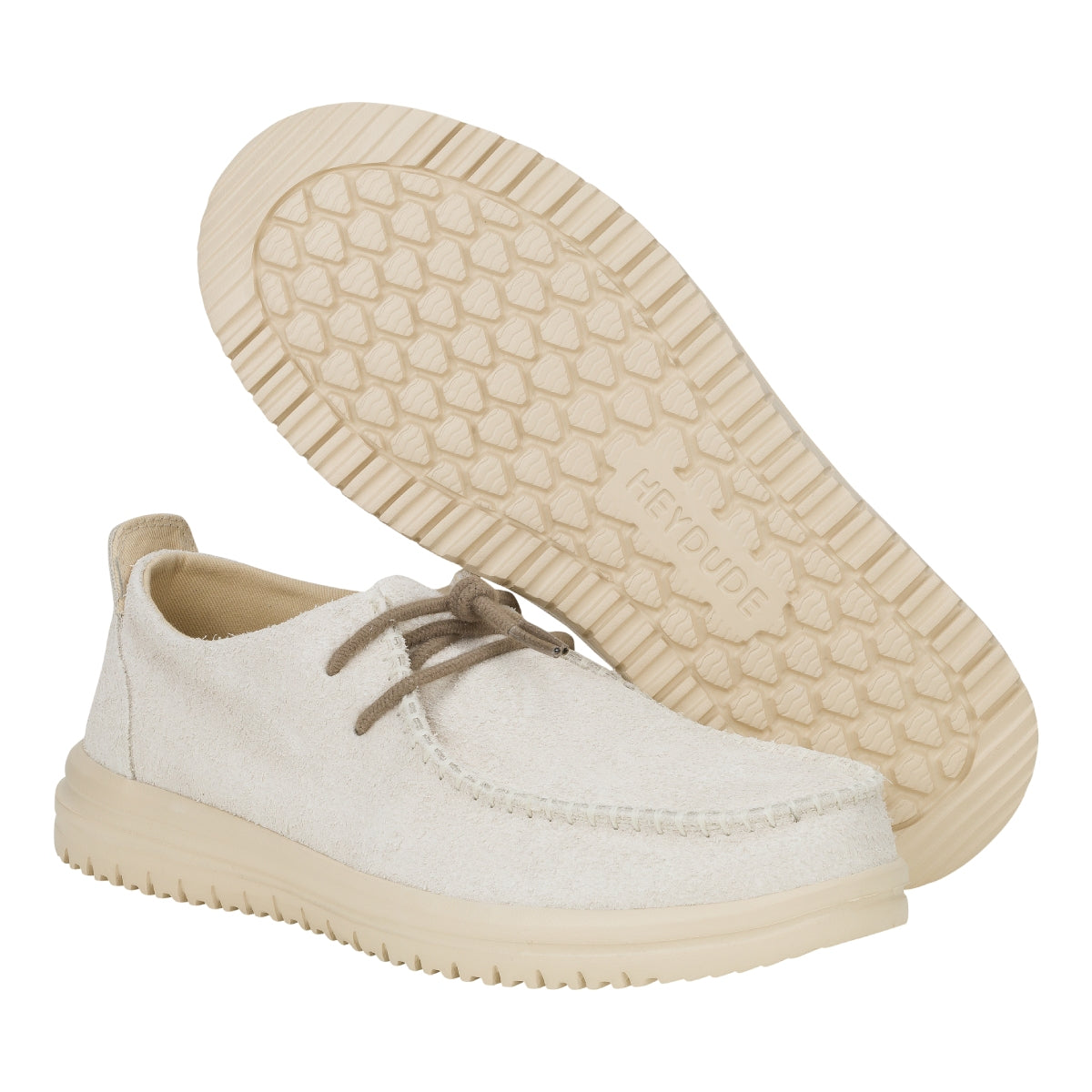 Wally NXT Moc - Egret/Wood Ash