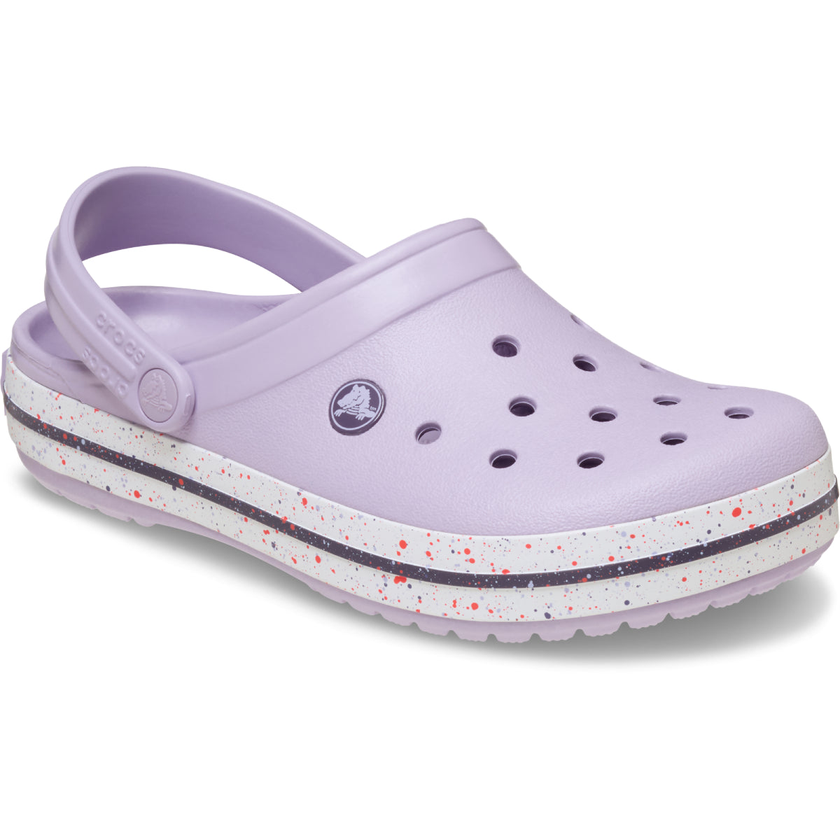 Crocband Speckled Band Clog - Lavender