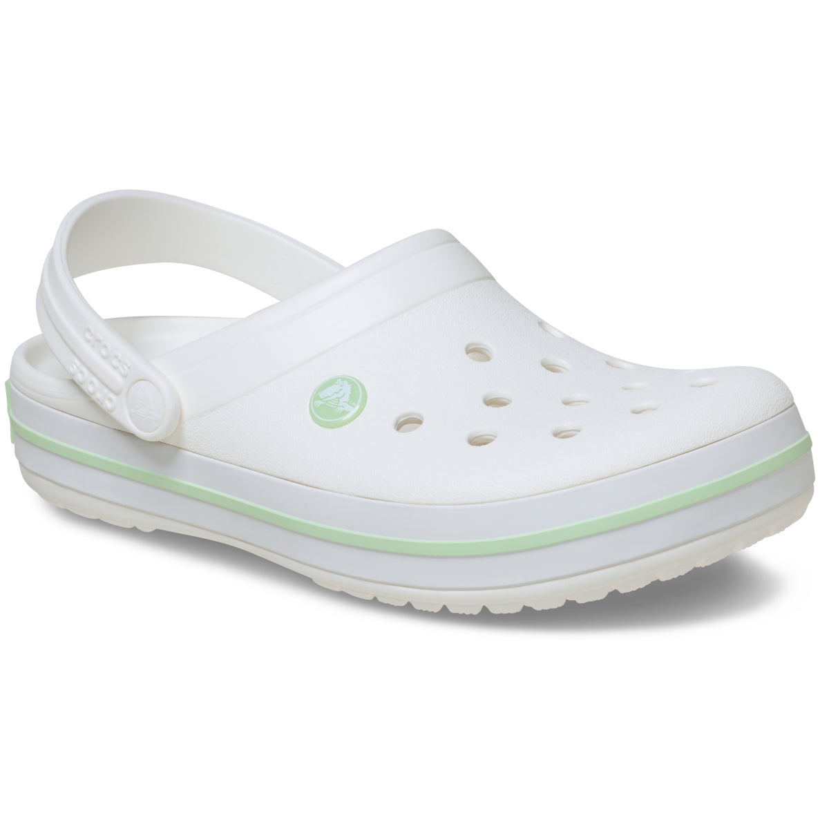 Crocband - White/Serene Green