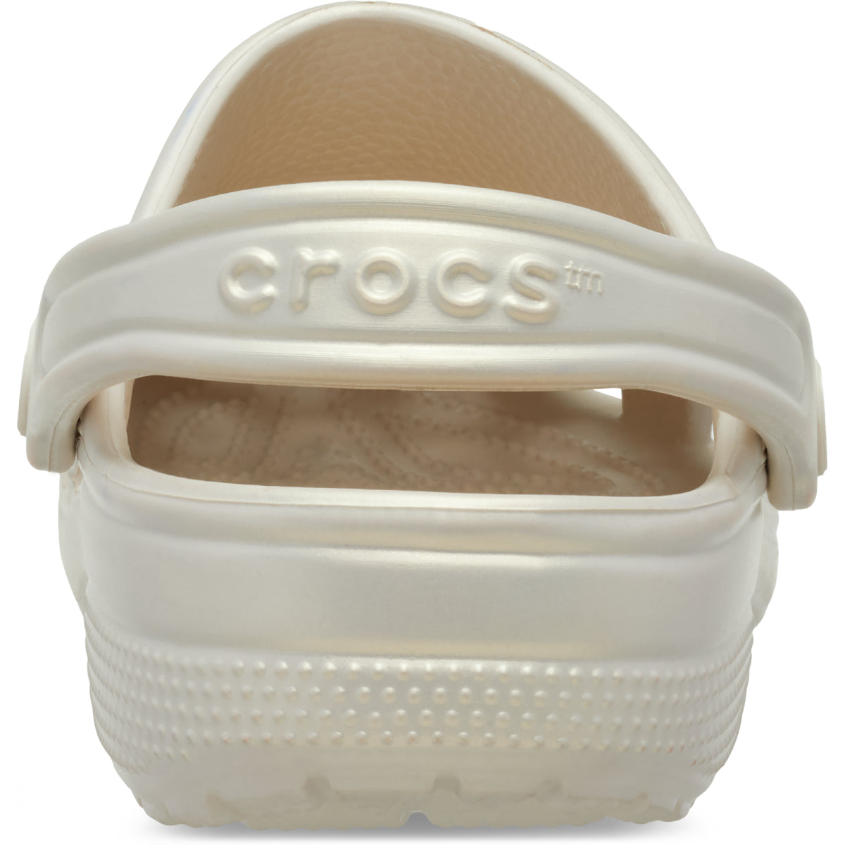 Classic Pearl Shine Clog - Frappé