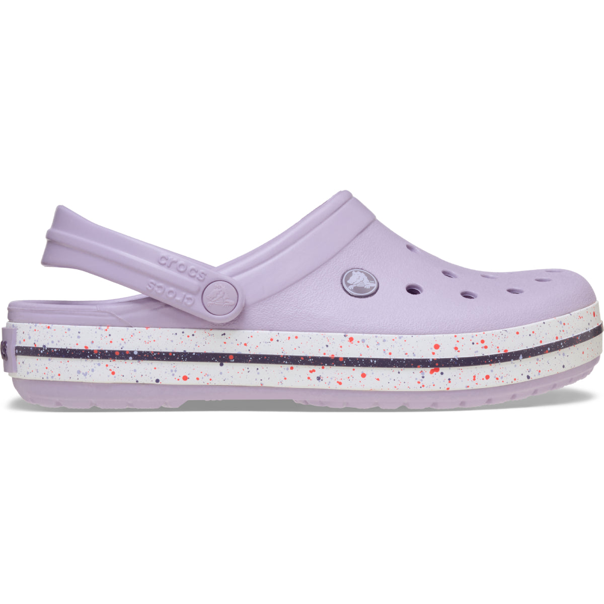 Crocband Speckled Band Clog - Lavender