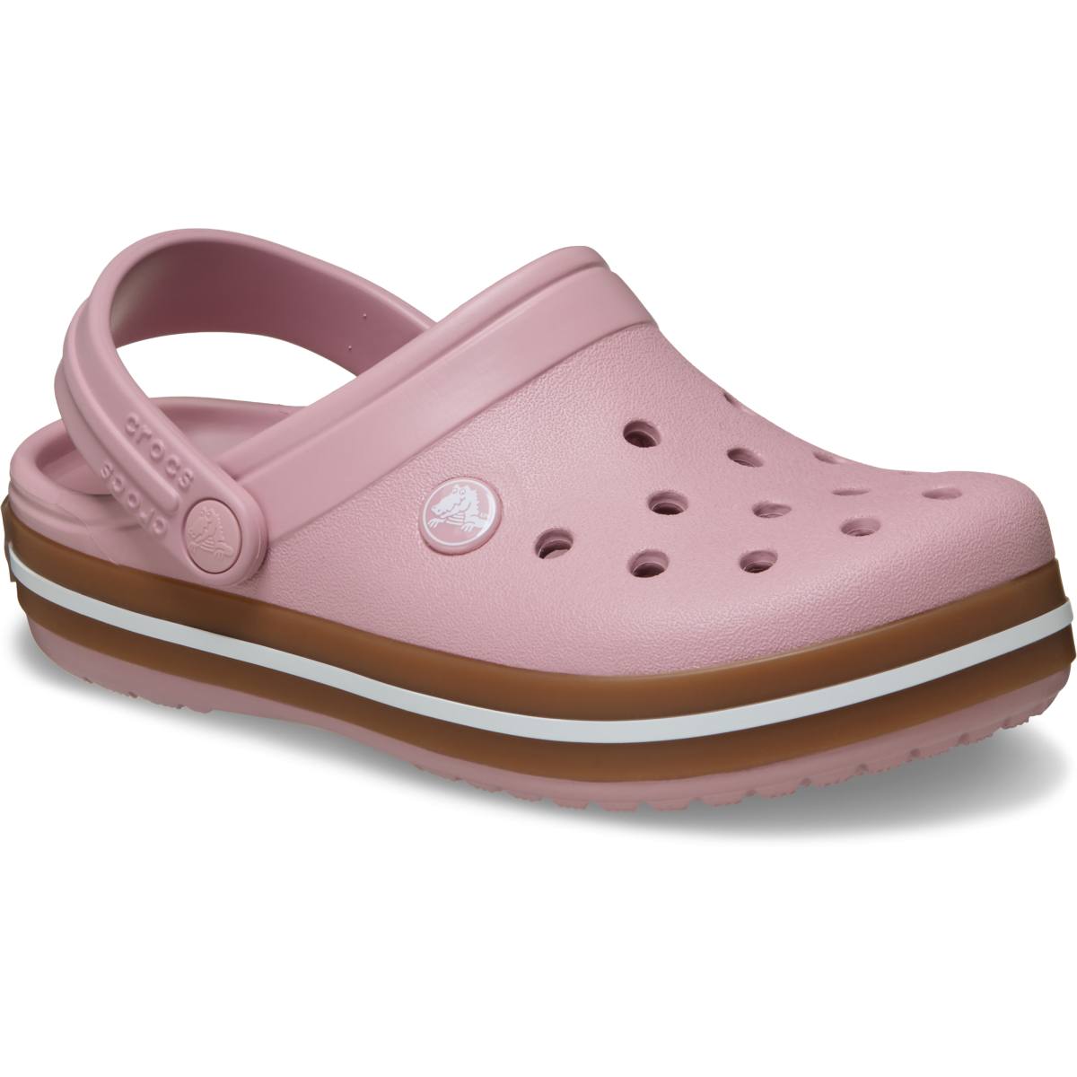 Crocband Gum Clog K - Mauve/Gum