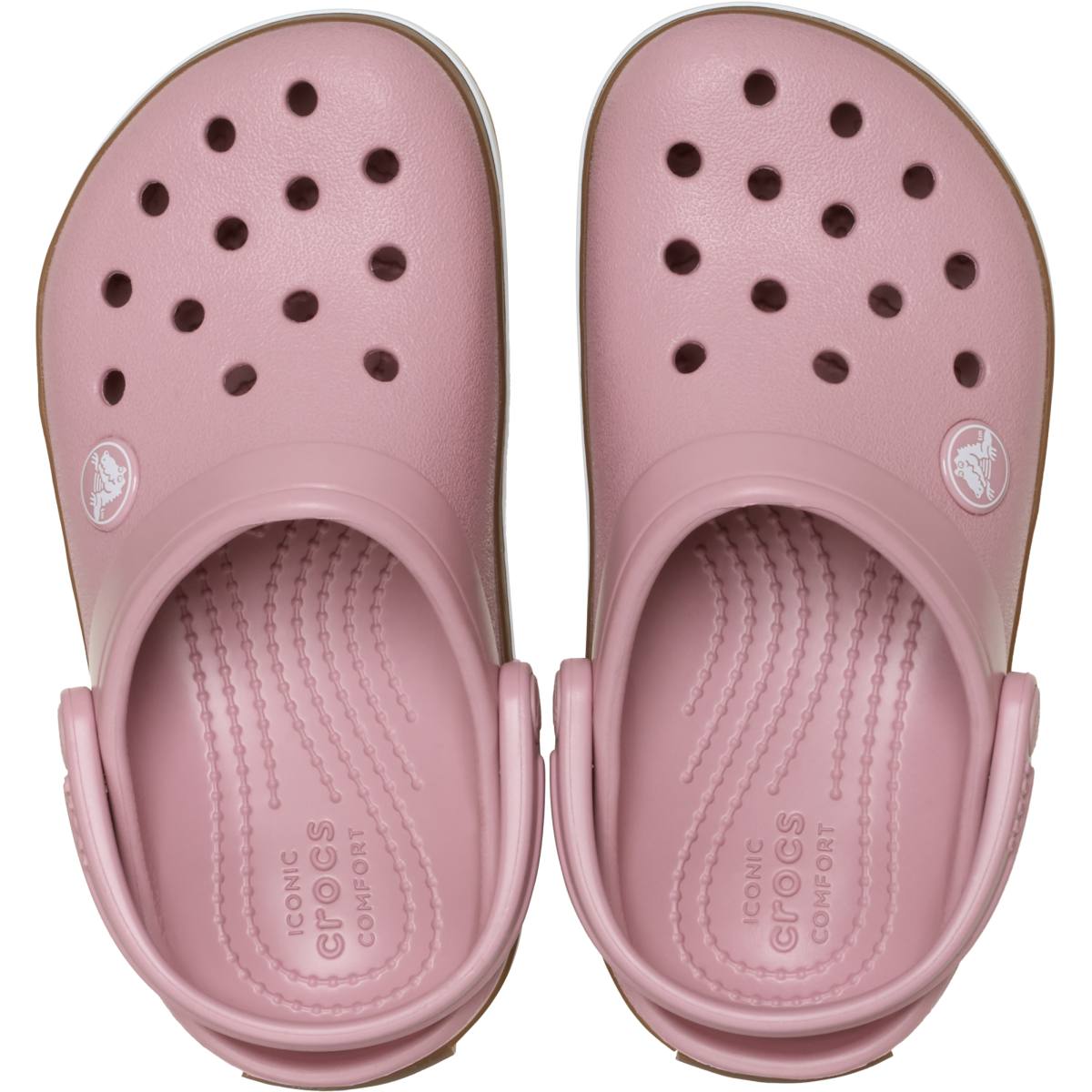 Crocband Gum Clog T - Mauve/Gum