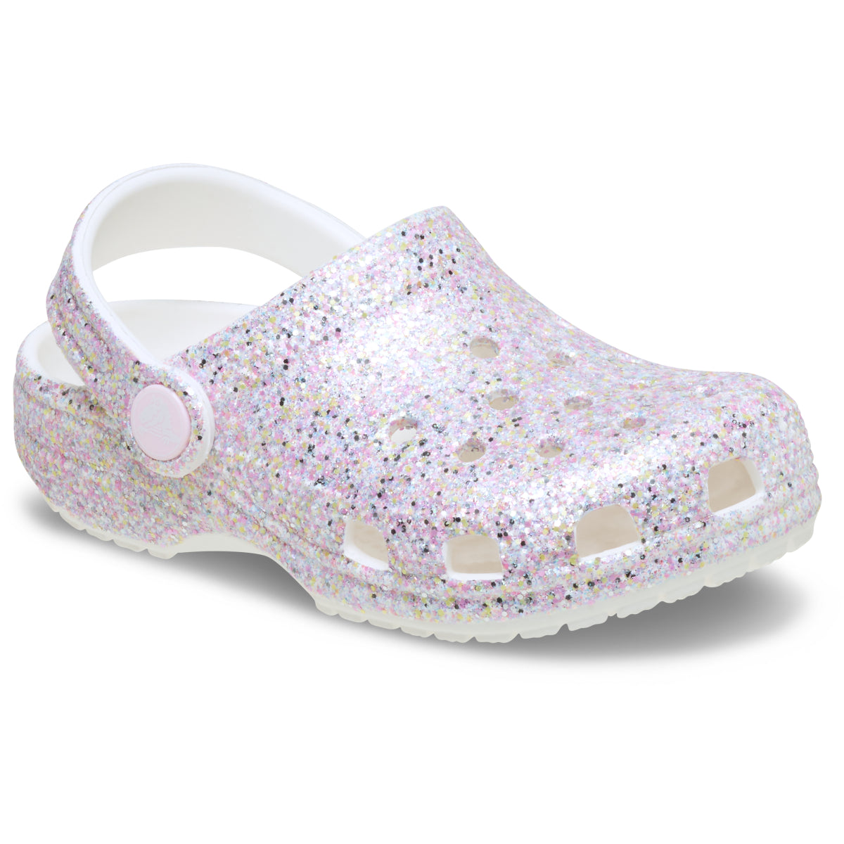 Classic Fantasy Glitter Clog T - Beyaz