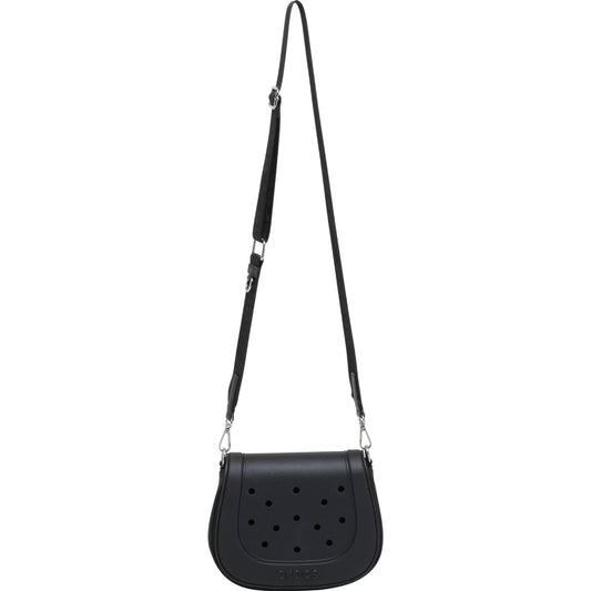 CROSSBODY WITH EVA FRONT FLAP - BLACK