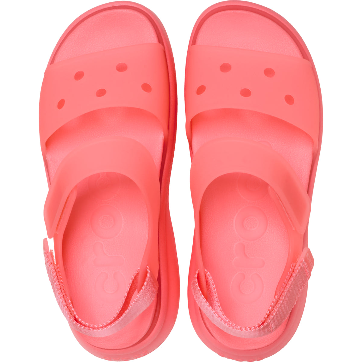Soho Frosted Y Strap Sandal - Guava