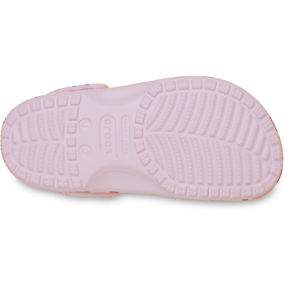Classic VDay Clog K - Pink Milk/Hearts