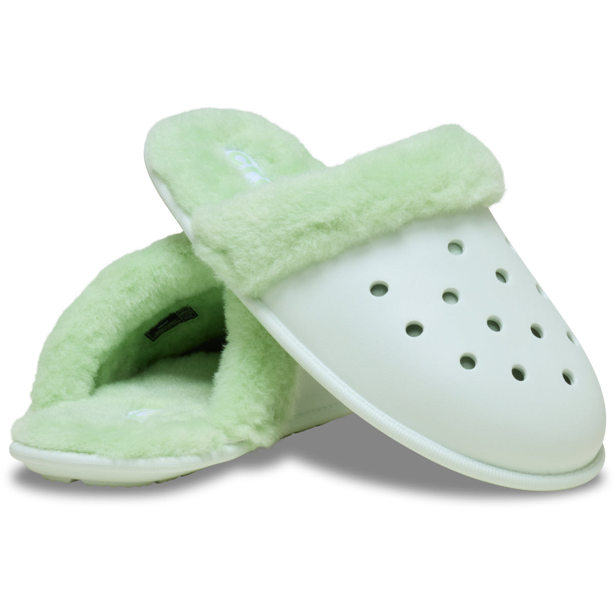 Classic Fuzz Scuff - Mint Tint
