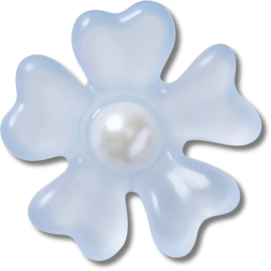 Blue Frost Matte Pearl Flower - UNIQUE