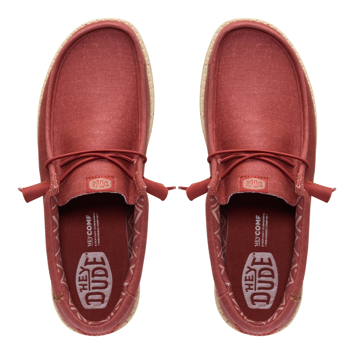 Wally Stretch Canvas - Burnt Red/Boulder Tan