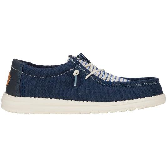 Wally Woven Jute - Navy Blazer/Egret