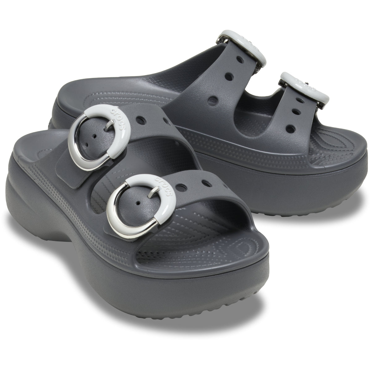 SatPlatformDippedBuckleSndlW - Carbon