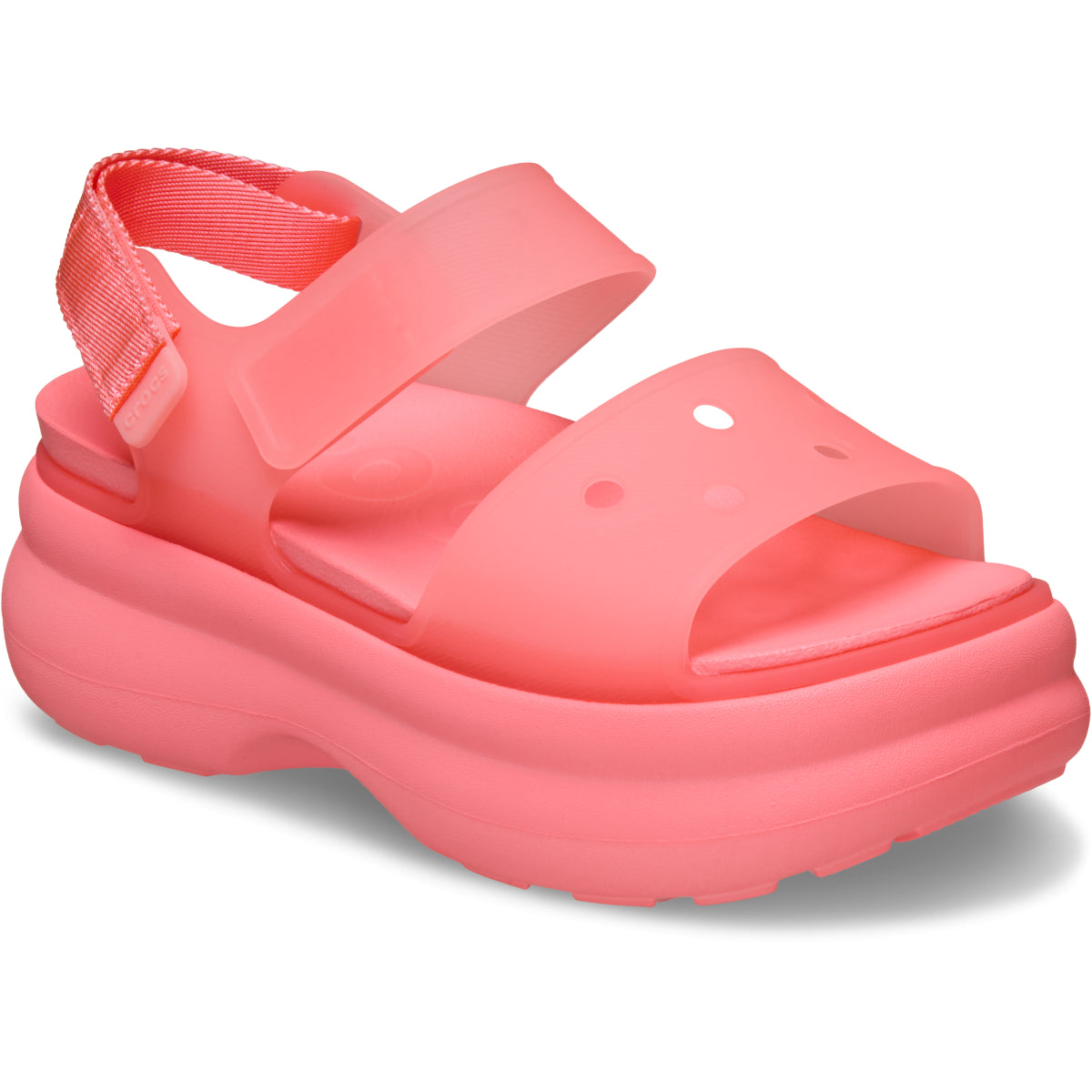 Soho Frosted Y Strap Sandal - Guava