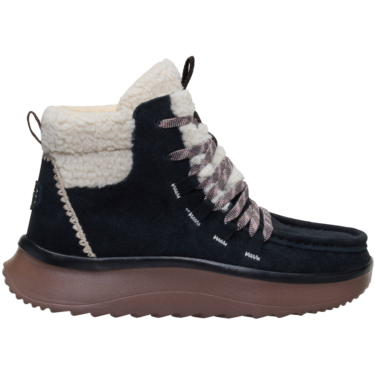 Wendy Peak Apres Suede CozStit - Black/Tan