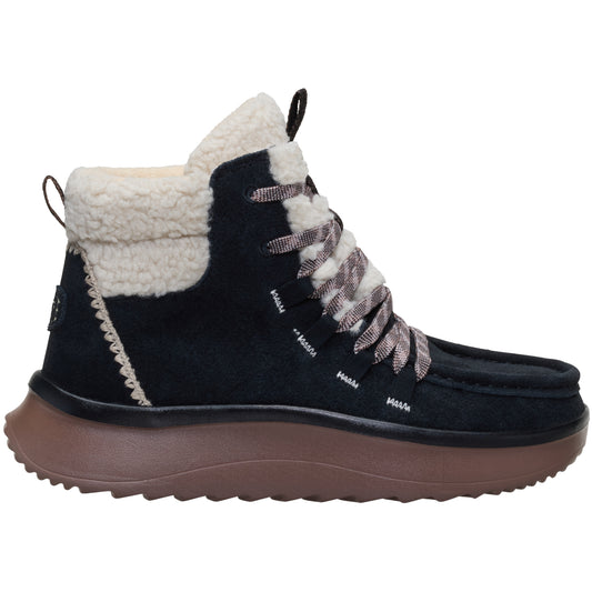 Wendy Peak Apres Suede CozStit - Black/Tan