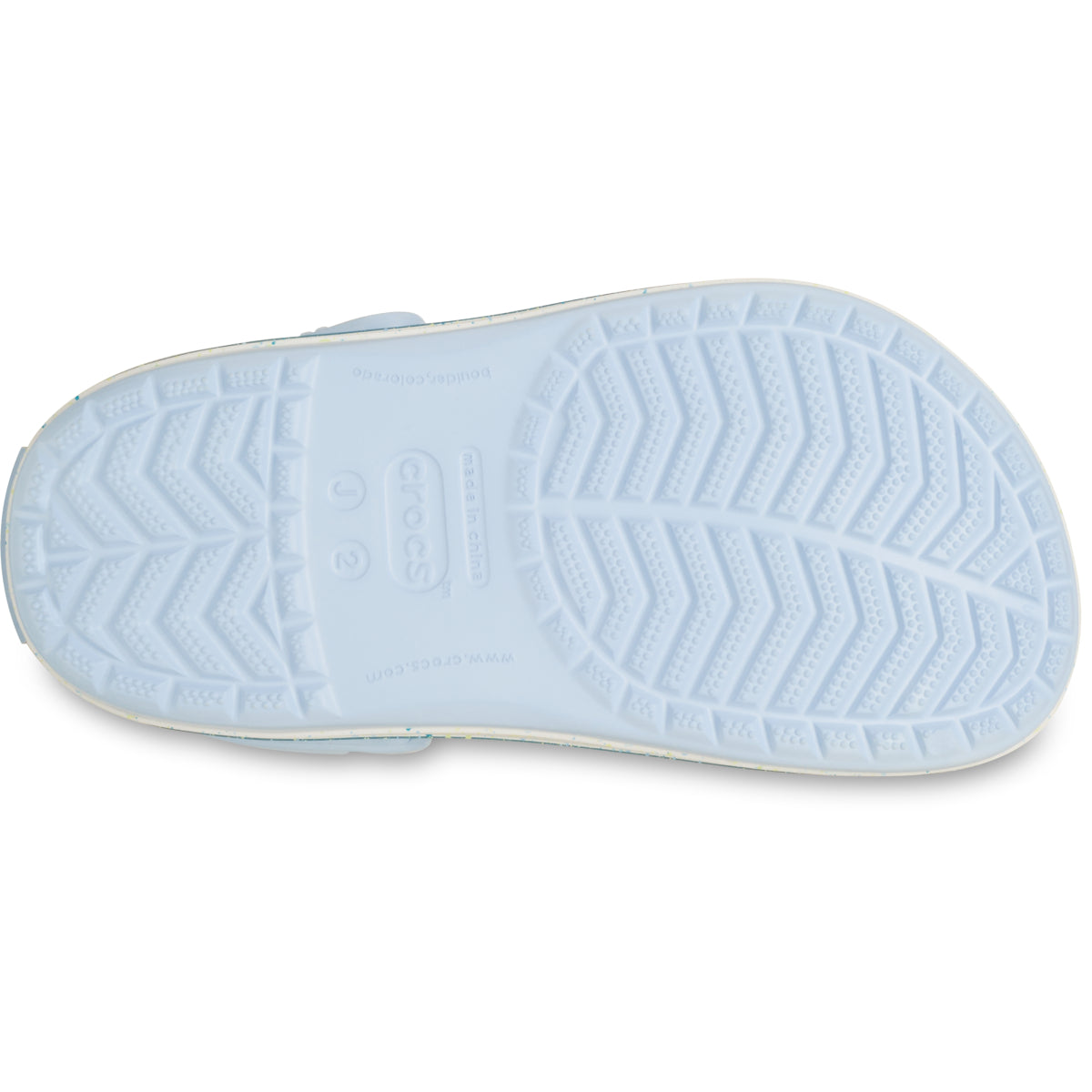 Crocband Speckled Band Clog K - Mavi Buzlu