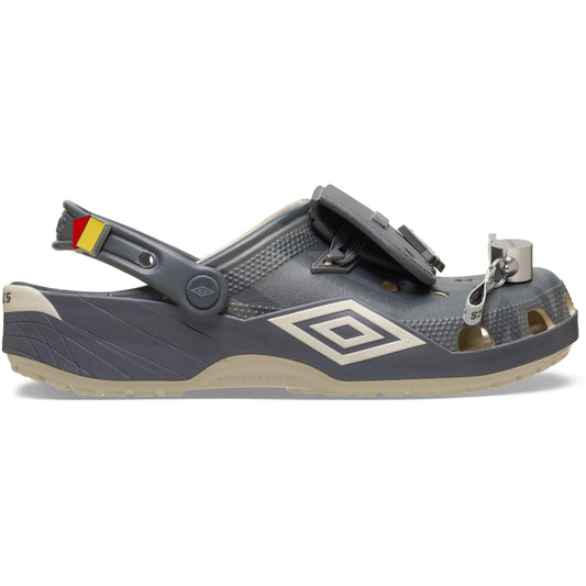 Umbro Crocs Classic Clog - Bone/Slate Grey
