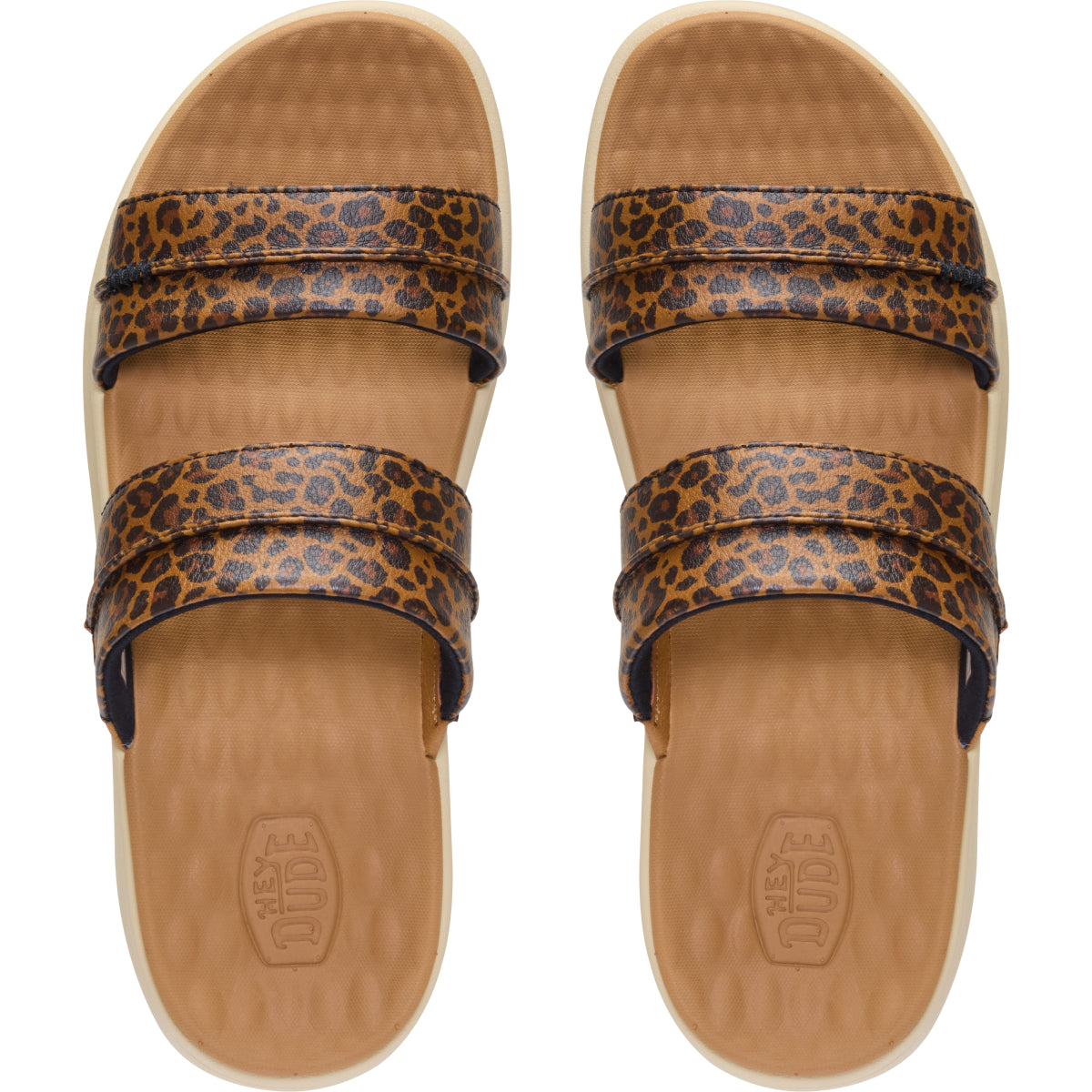 Austin Slide Classic - Tan Leopard