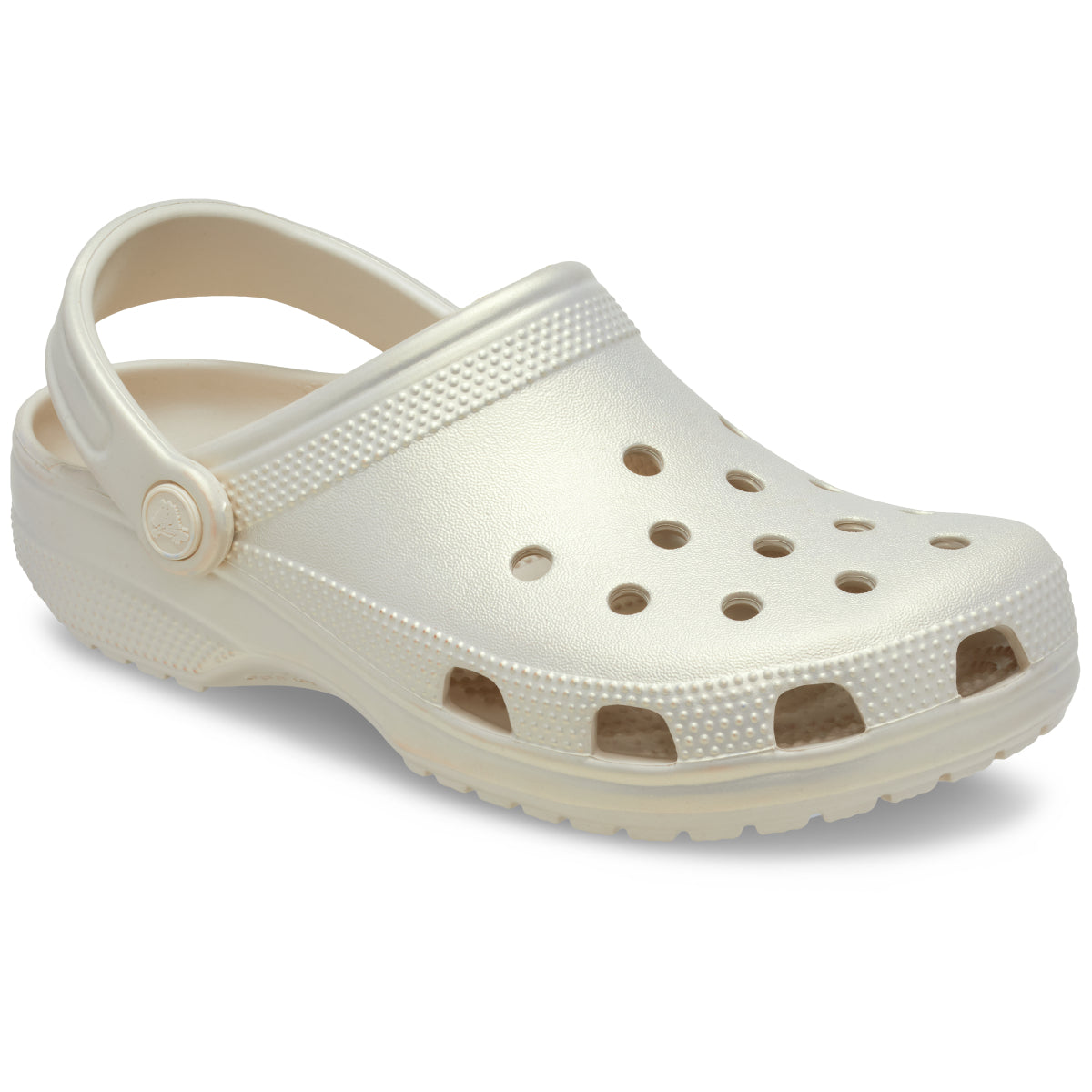 Classic Pearl Shine Clog - Frappé