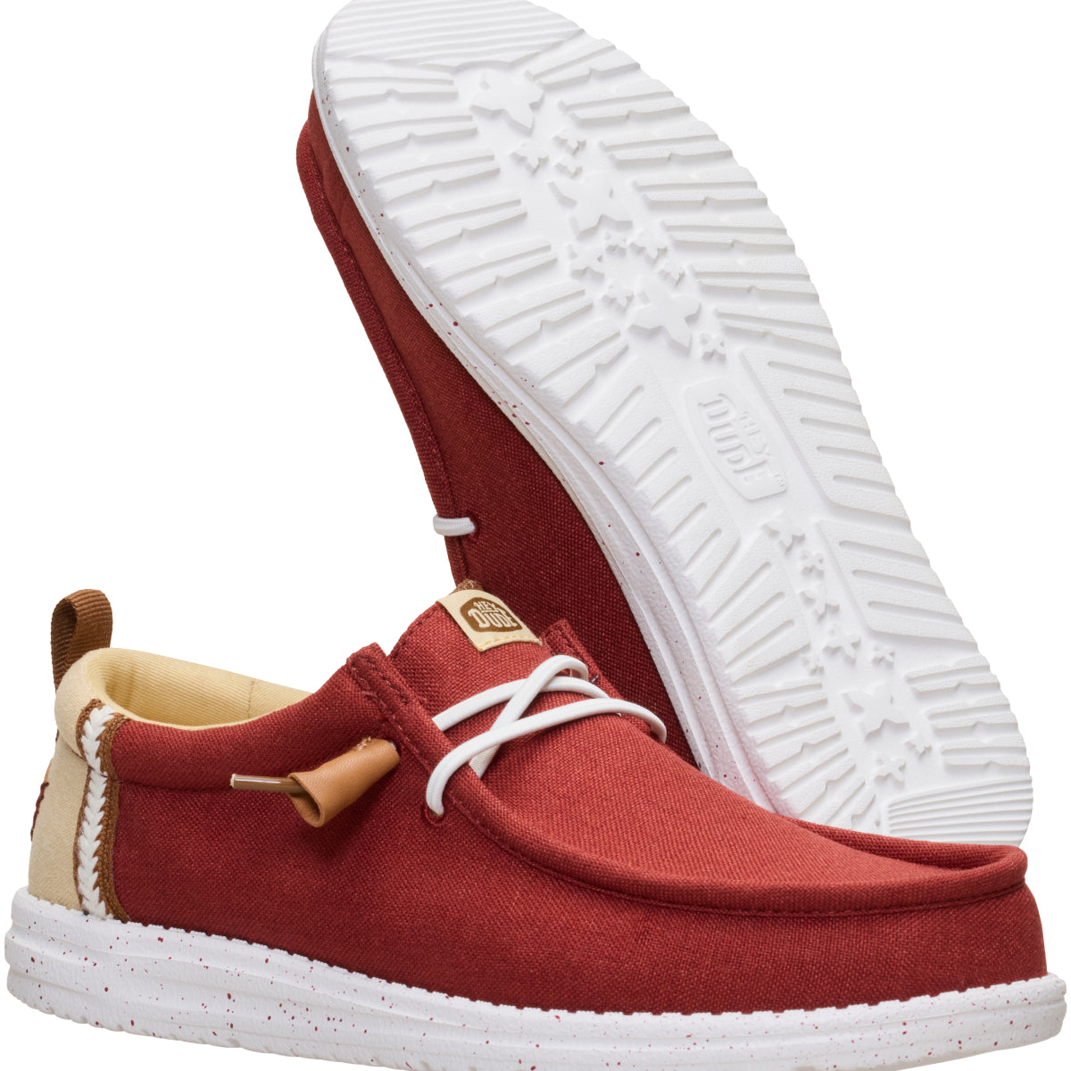 Wally Craft Linen - Burnt Red/Multi