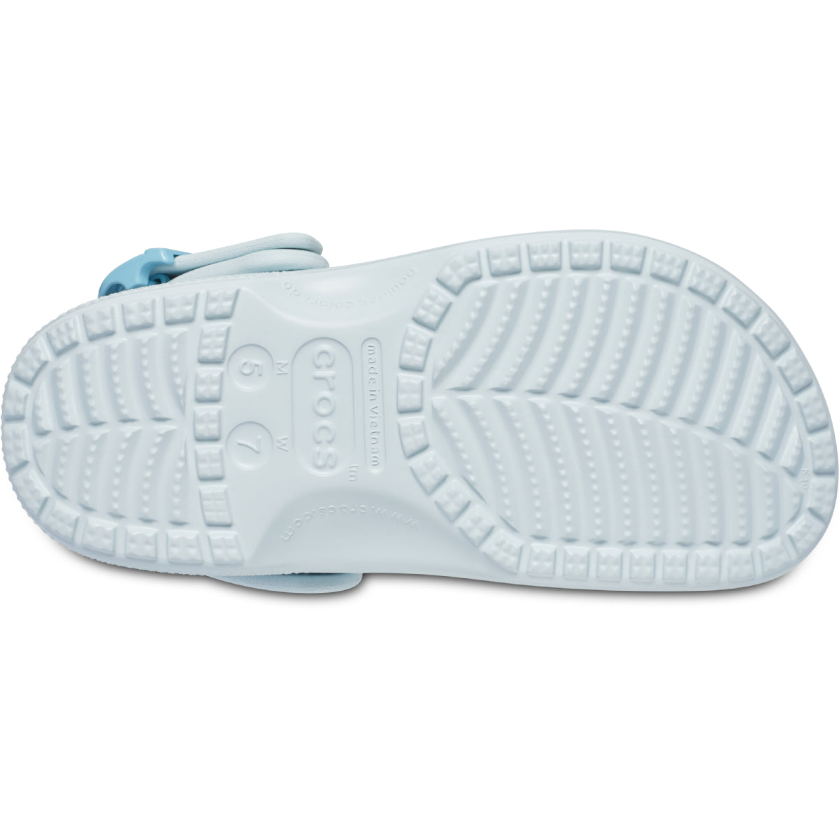 Classic Enamel Buckle Clog - Vapor Ice
