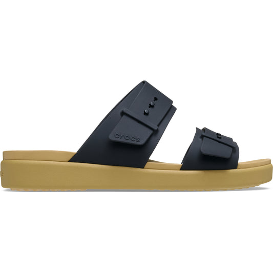 Brooklyn Buckle Low Low - Black/Tan