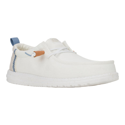 Wally Craft Linen - White/Stone Grey