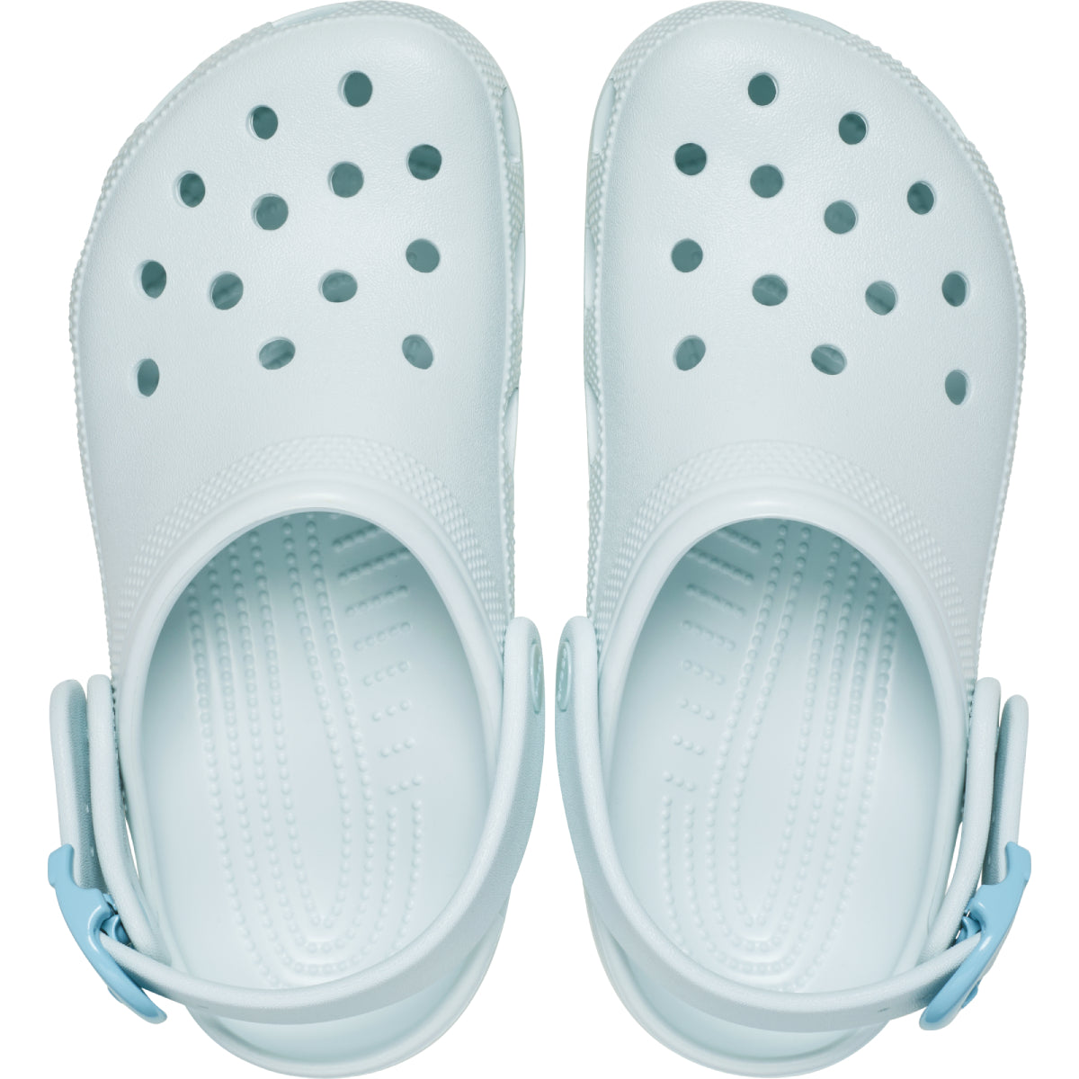 Classic Enamel Buckle Clog - Vapor Ice