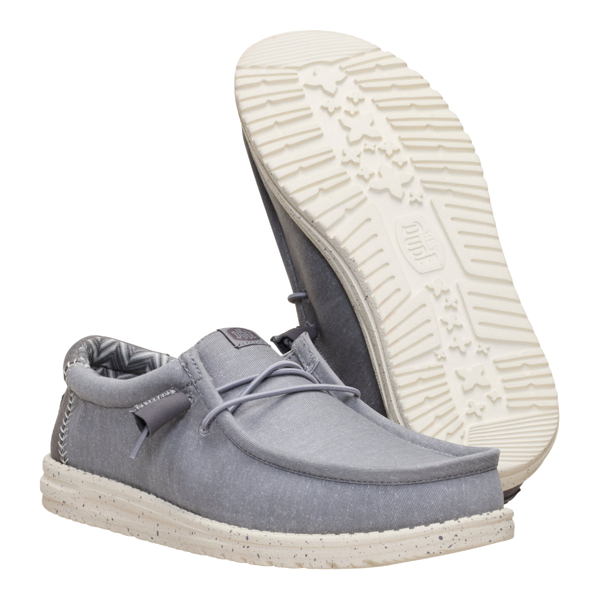 Wally Stretch Canvas - Flannel Grey/Bone White