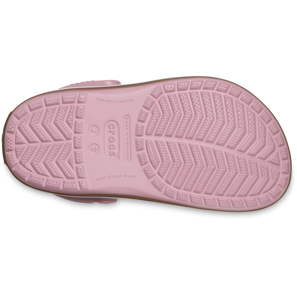 Crocband Gum Clog K - Mauve/Gum