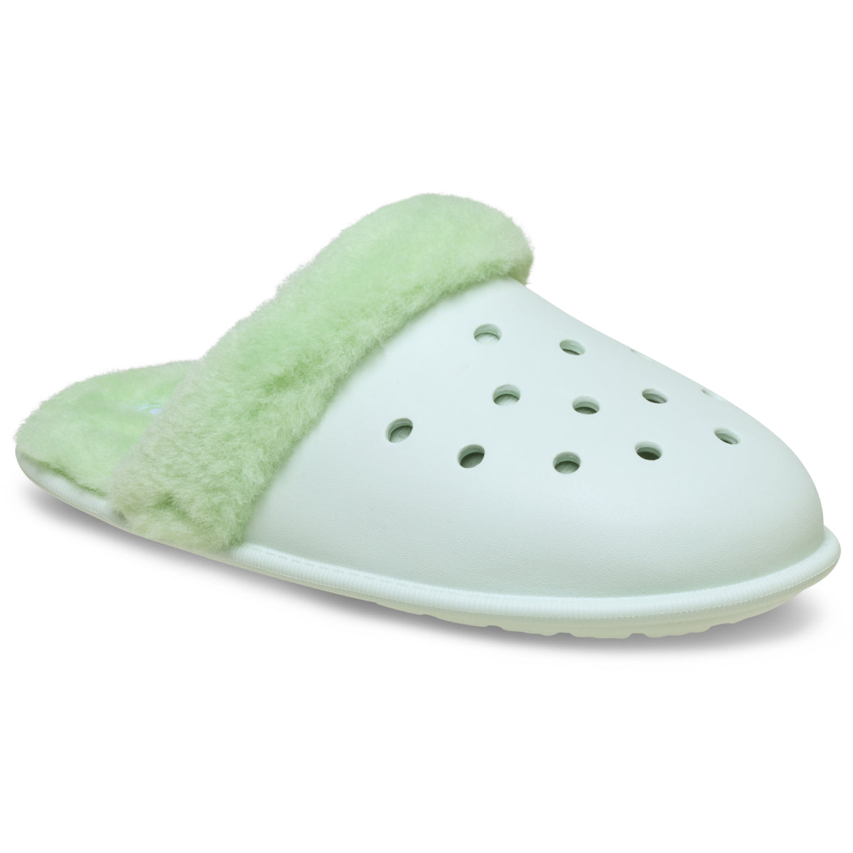Classic Fuzz Scuff - Mint Tint