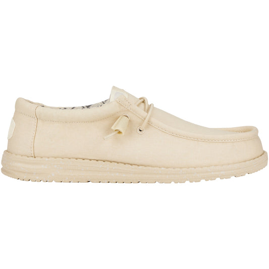 Wally Stretch Canvas - Stone White