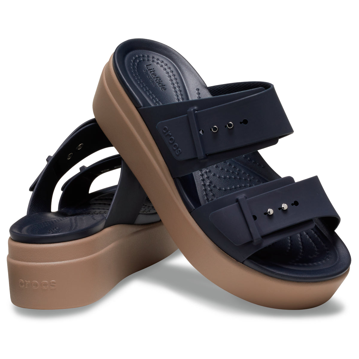 Brooklyn Buckle LowWdg - Deep Navy