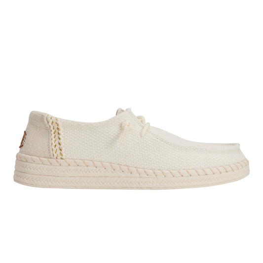 Wendy Espadrille Woven - White