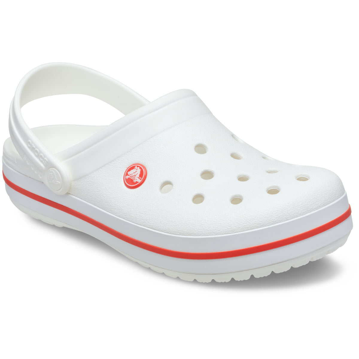 Crocband - White/Starfish