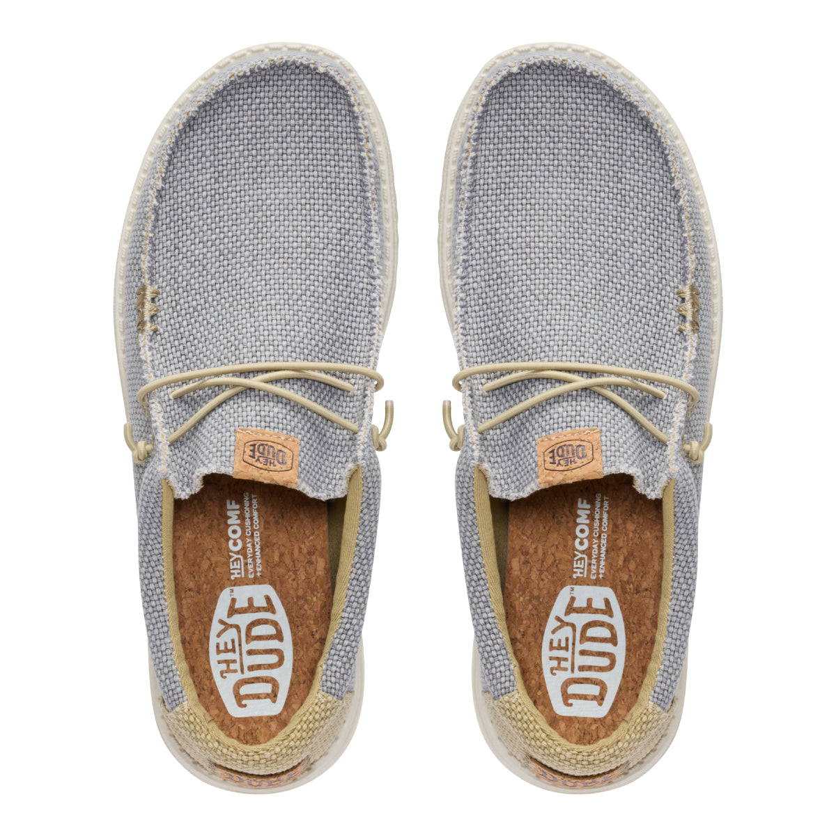 Wally Braided - Flannel Grey/Olive Grey