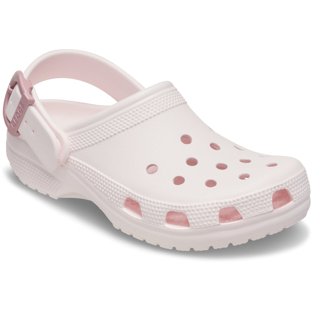Classic Enamel Buckle Clog - Bubble Ice