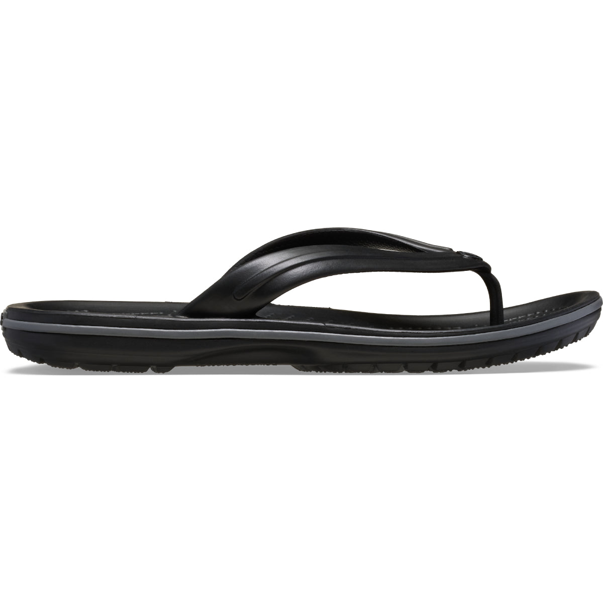 Crocband Flip - Siyah/Arduvaz Gri