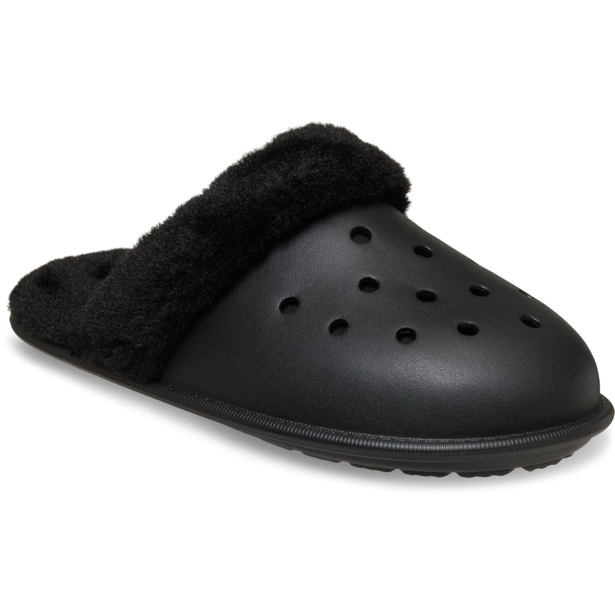 Classic Fuzz Scuff - Black