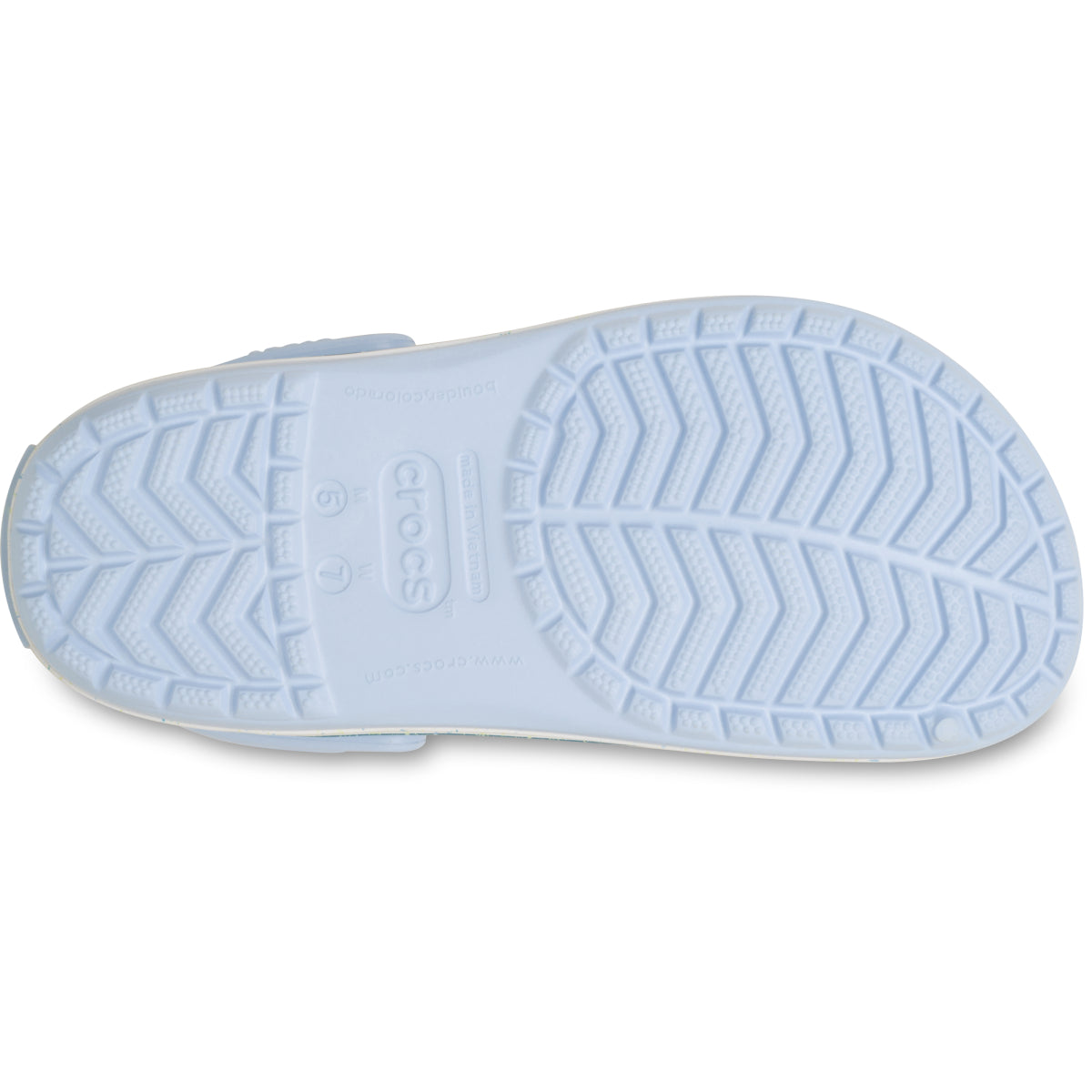 Crocband Speckled Band Clog - Blue Frost