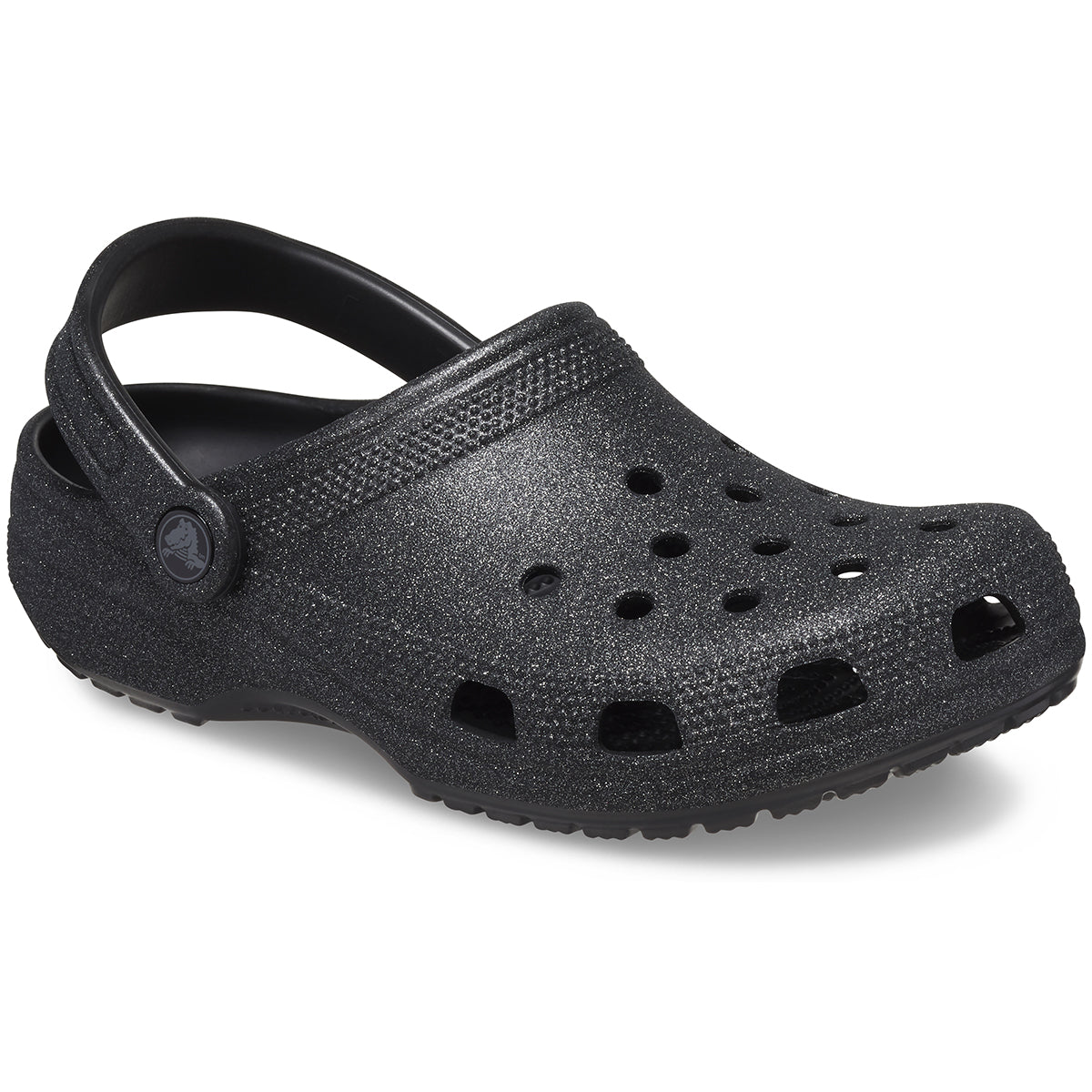 Classic Glitter Clog - Black Glitter