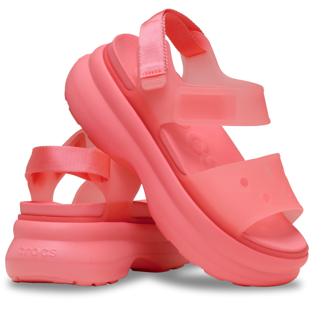 Soho Frosted Y Strap Sandal - Guava