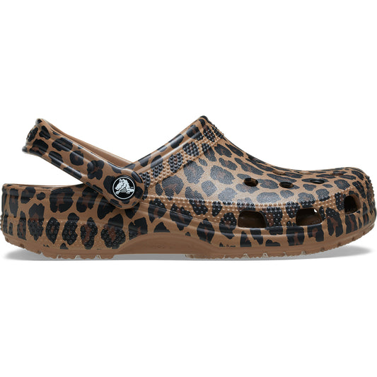 Classic Animal Clog - Sepya/Leopar